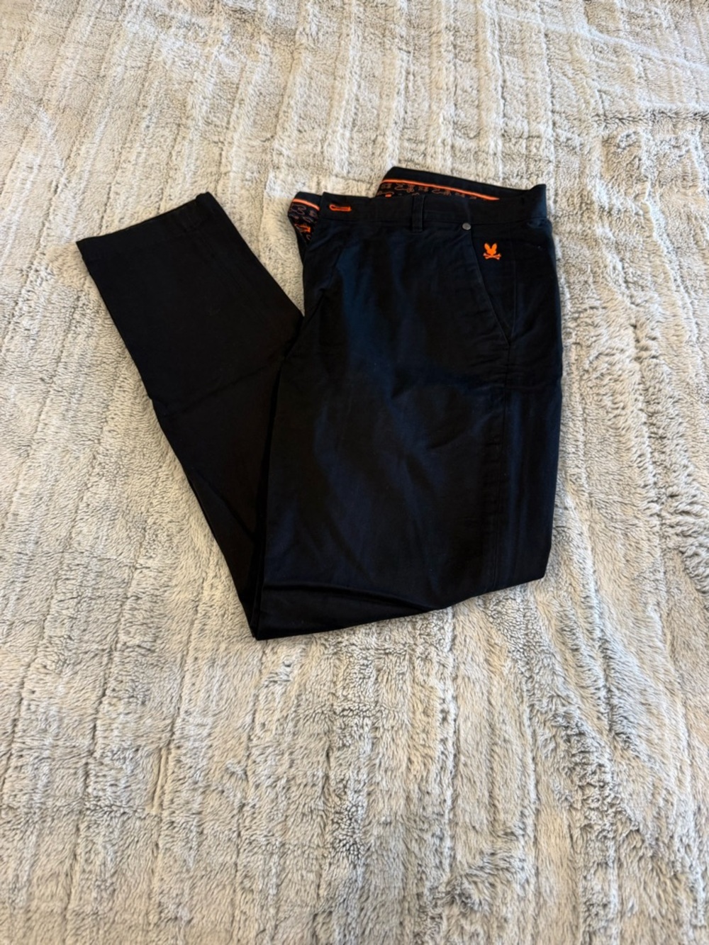 Men's Black psychobunny pants